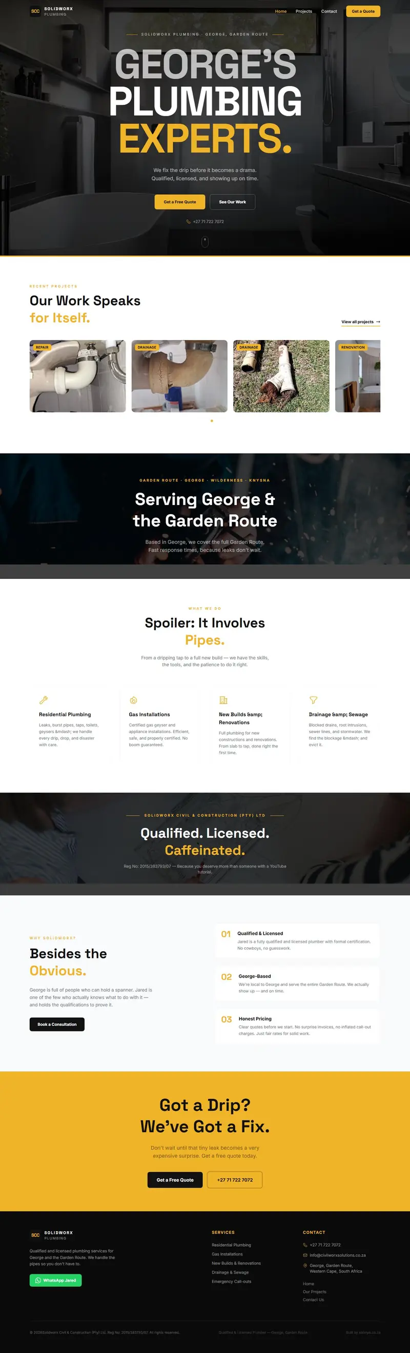 Solidworx Plumbing — preview